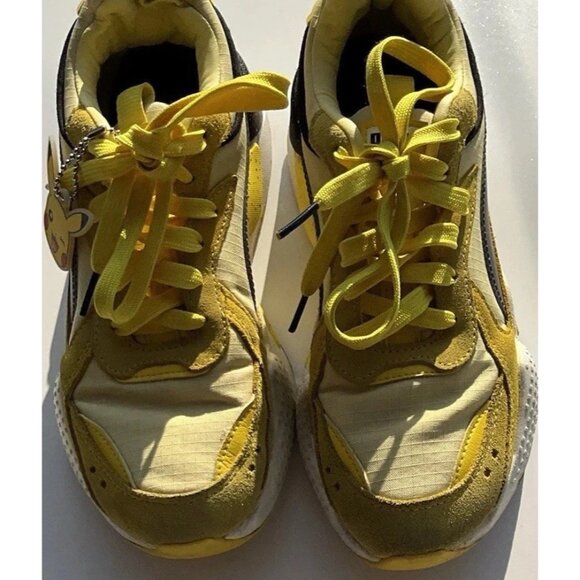 Puma RS-X Pikachu Pokémon Collaboration Yellow Black Men's Sz 6 389541-01 - Picture 10 of 16